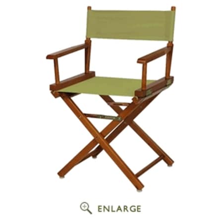 Casual Home 200-55-021-24 18 in. Directors Chair Honey Oak Frame with Tan Canvas 200-55/021-24